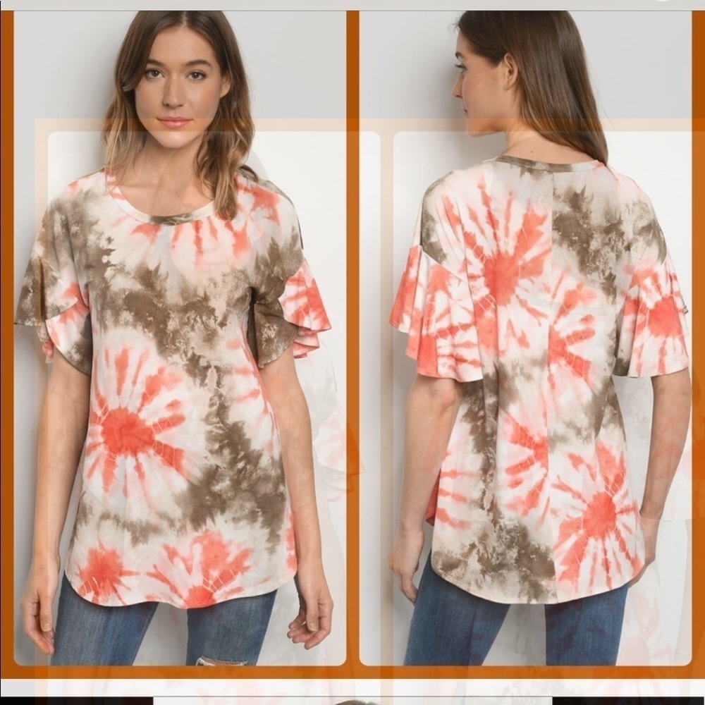 A Girl Thing top new with tag.  Tie Die lo… - Picture 6 of 6